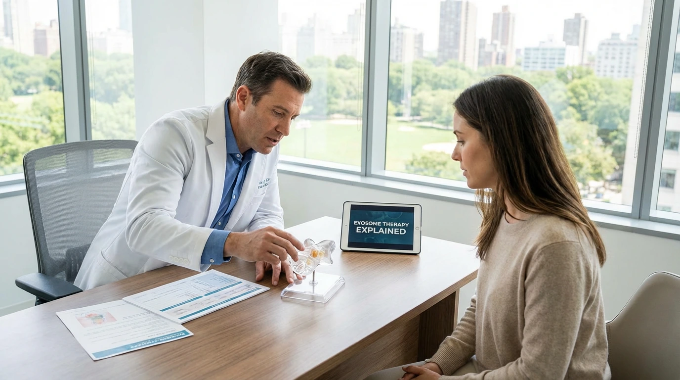 Exosome therapy treatment procedure