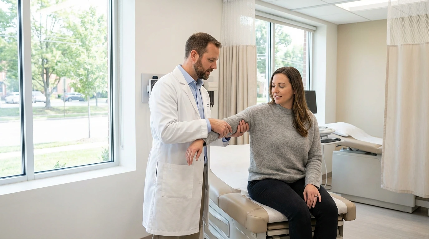 Extremity adjustment treatment session