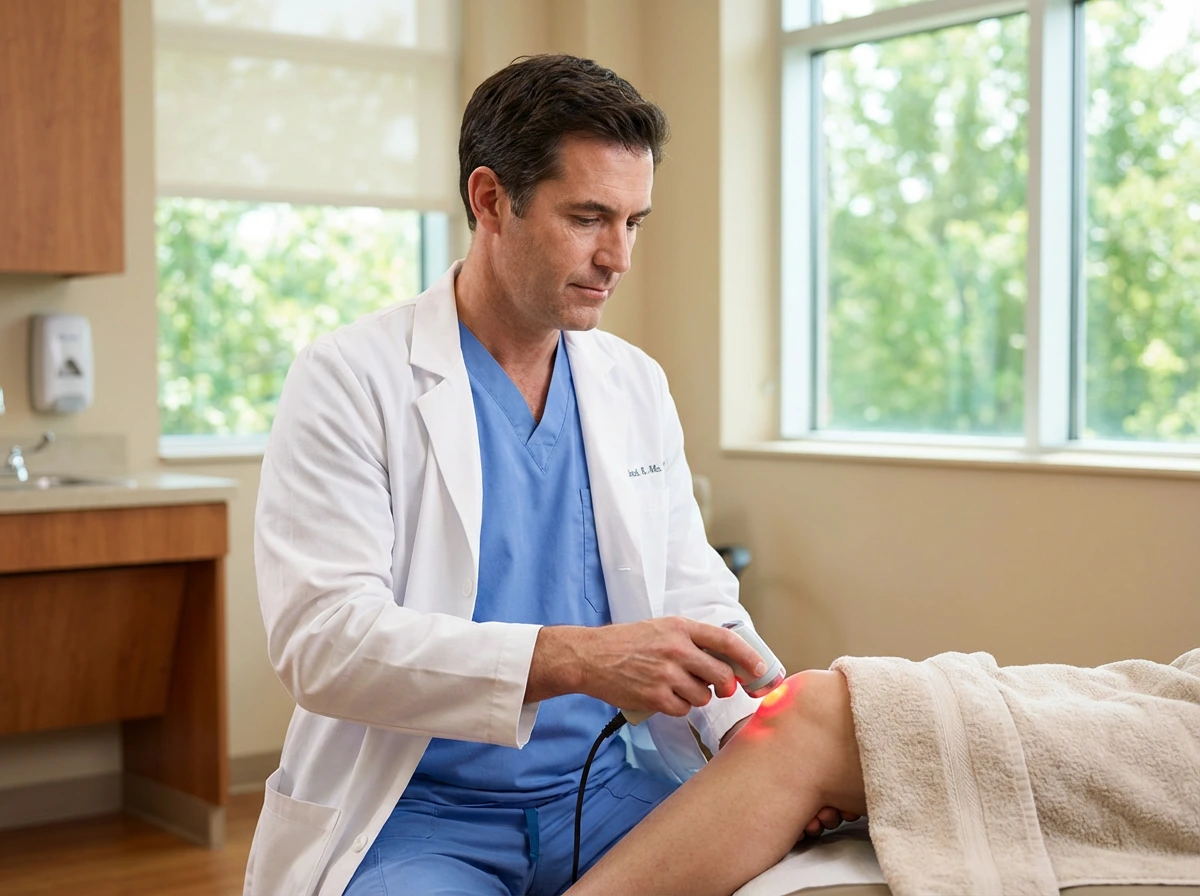 Cold laser therapy treatment