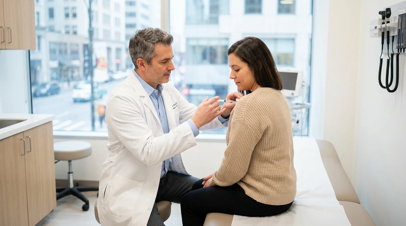 Trigger point injection therapy