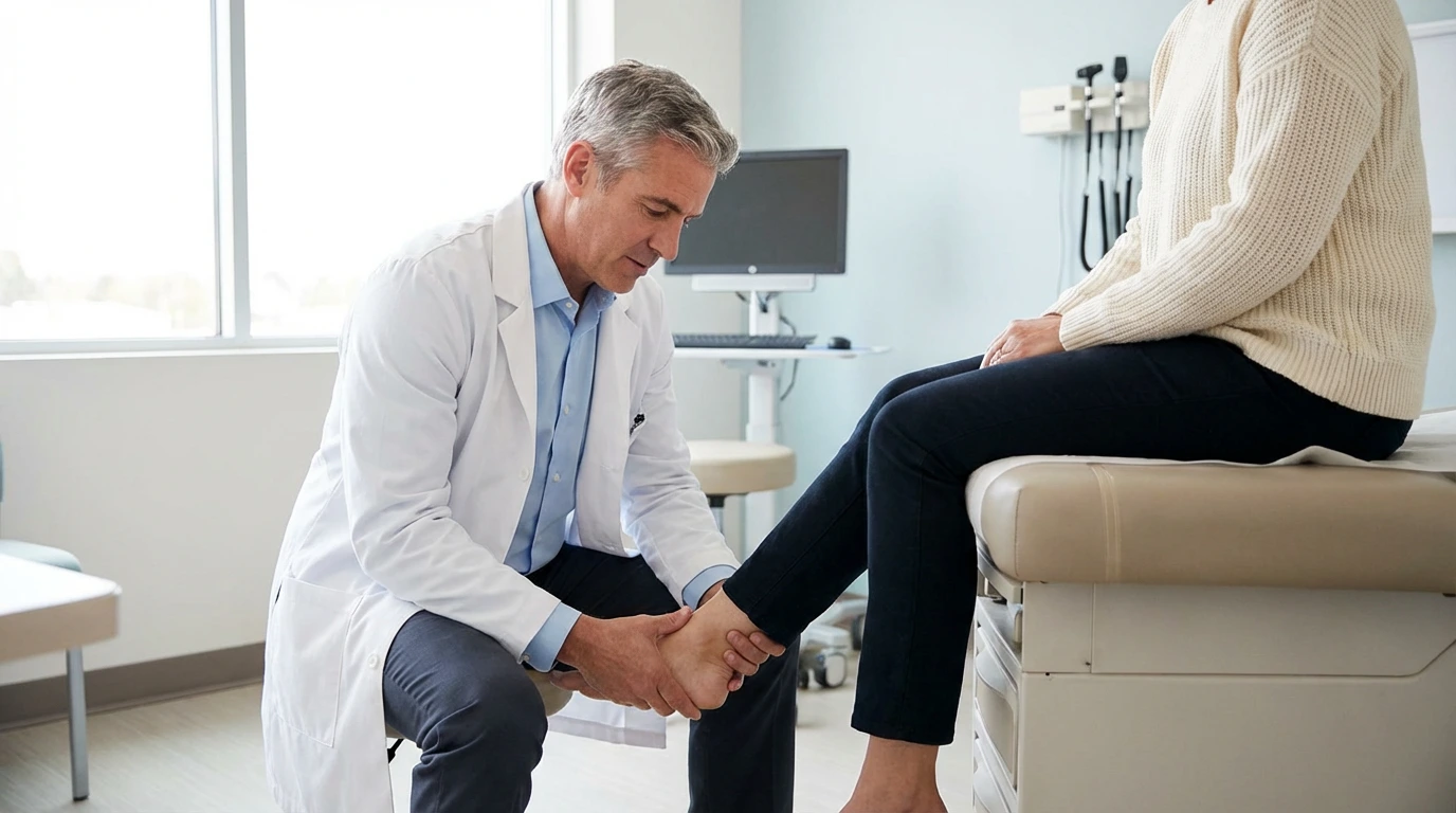 Plantar fasciitis foot anatomy and treatment